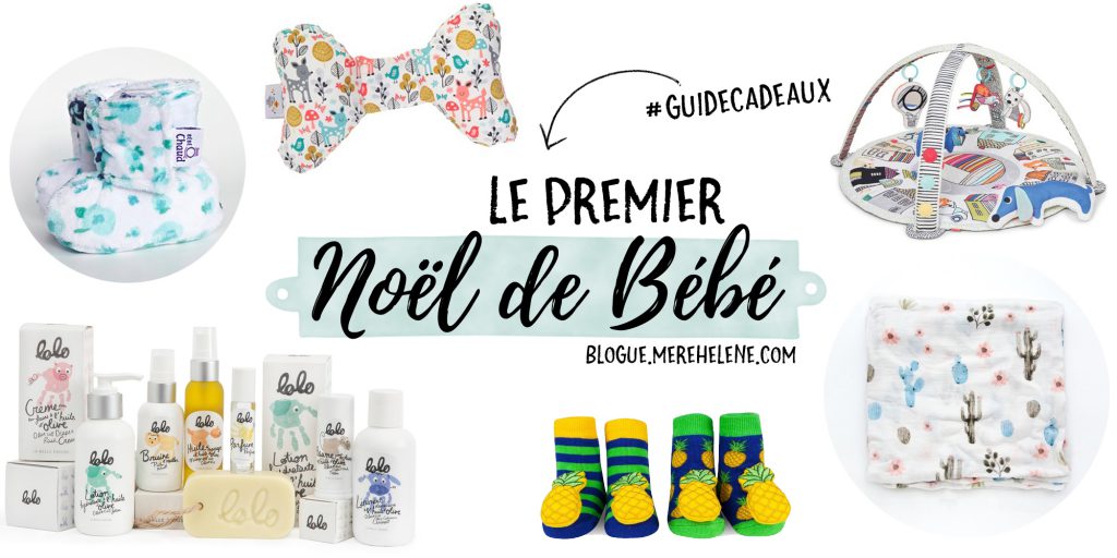 Guide cadeaux premier Noël de Bébé